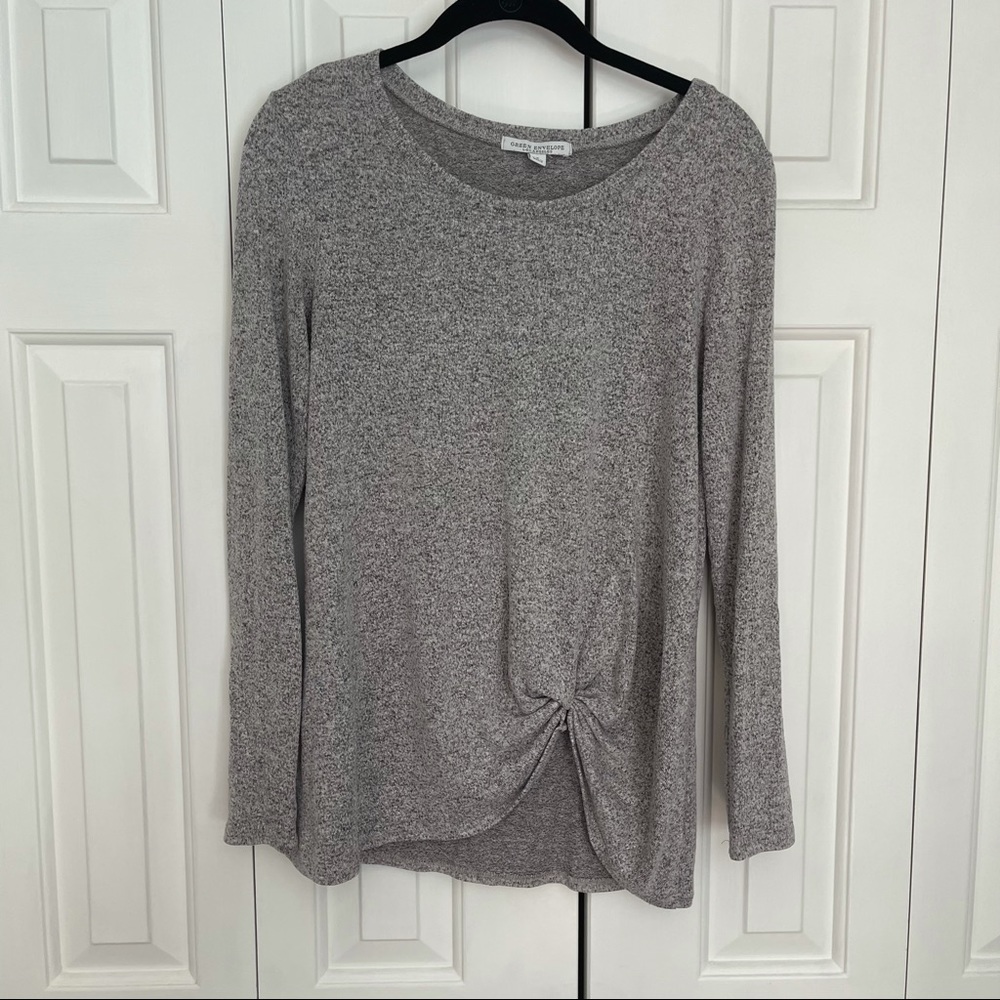 Green Envelope Los Angeles long sleeve T-shirt - Picture 2 of 12
